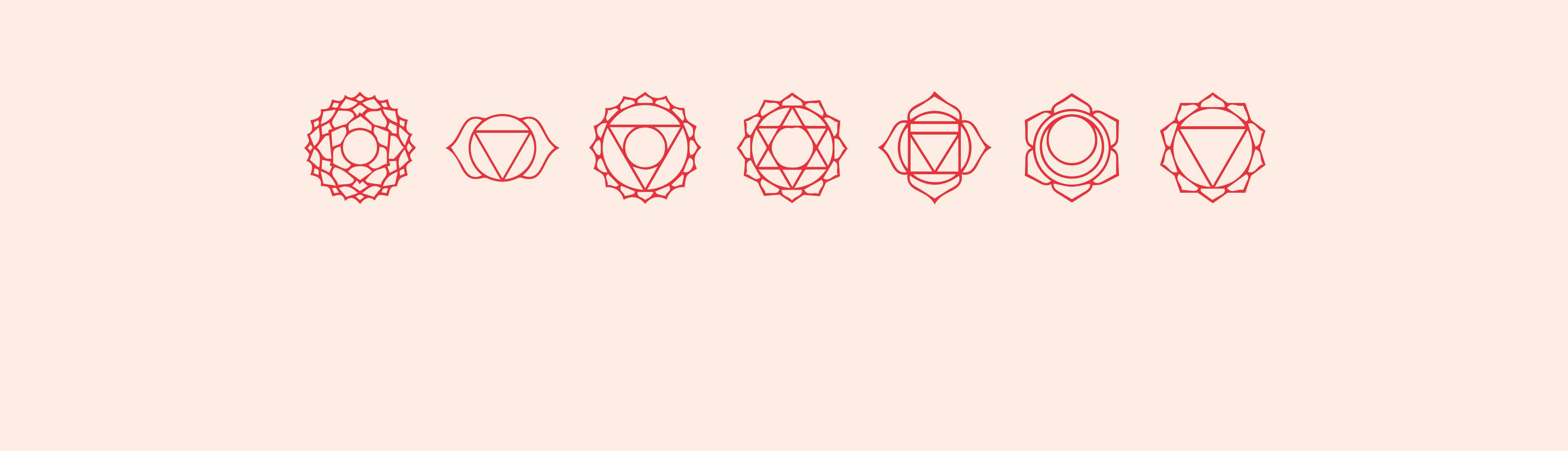 Orblink 7 Chakra Symbols - Sacred Geometry for Energy Balance & Healing