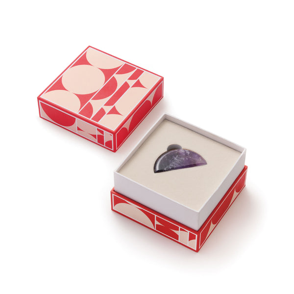 Orblink Amethyst Gift Box - Luxury Packaging for Sleep & Anxiety Relief Crystal