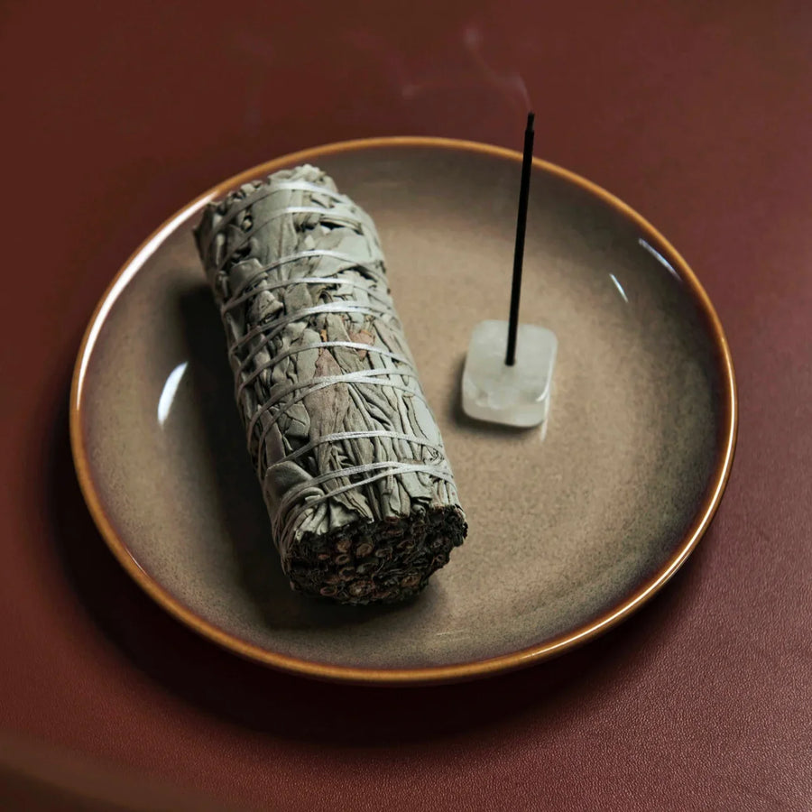 Orblink Clean Burn Philosophy - Natural Sage Bundle & Chemical-Free Incense for Pure Energy Cleansing