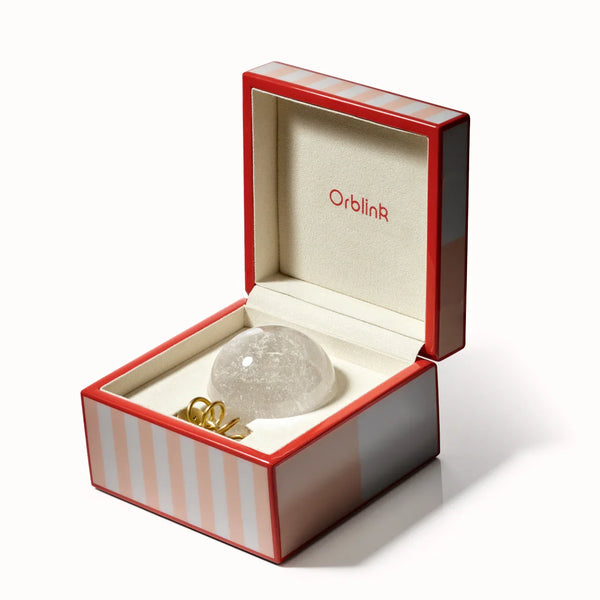 Himalay6an Quartz Crystal Ball with package