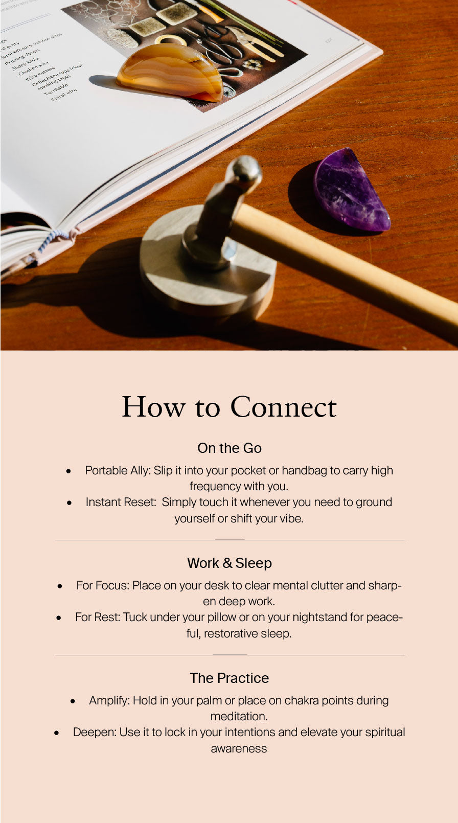 How to connect with an Orblink ritual stone